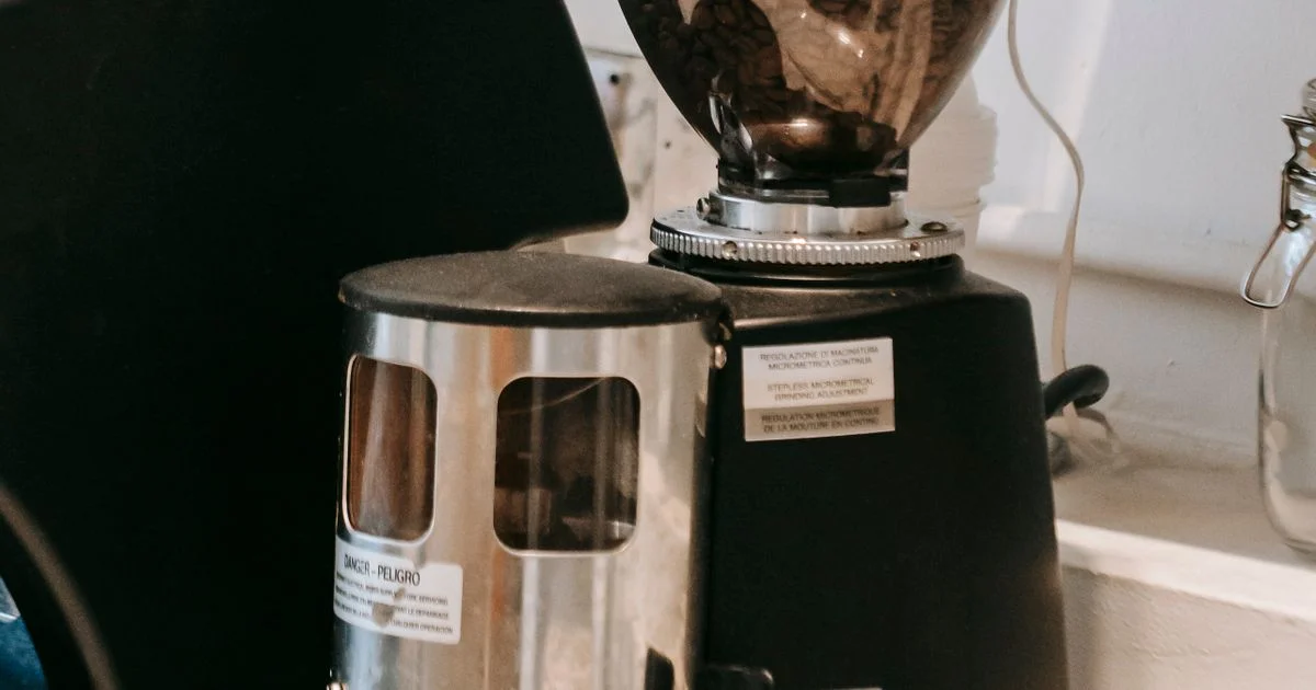 A burr grinder, the coffee brewing gadget at home that changes the cup most